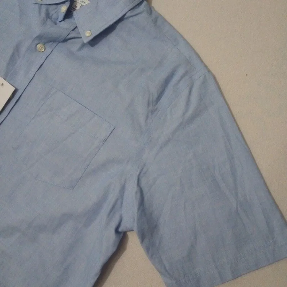 Croft & Barrow Men's Medium Shirt NEW WITH TAGS Easy Care‎ Light Blue Button Up